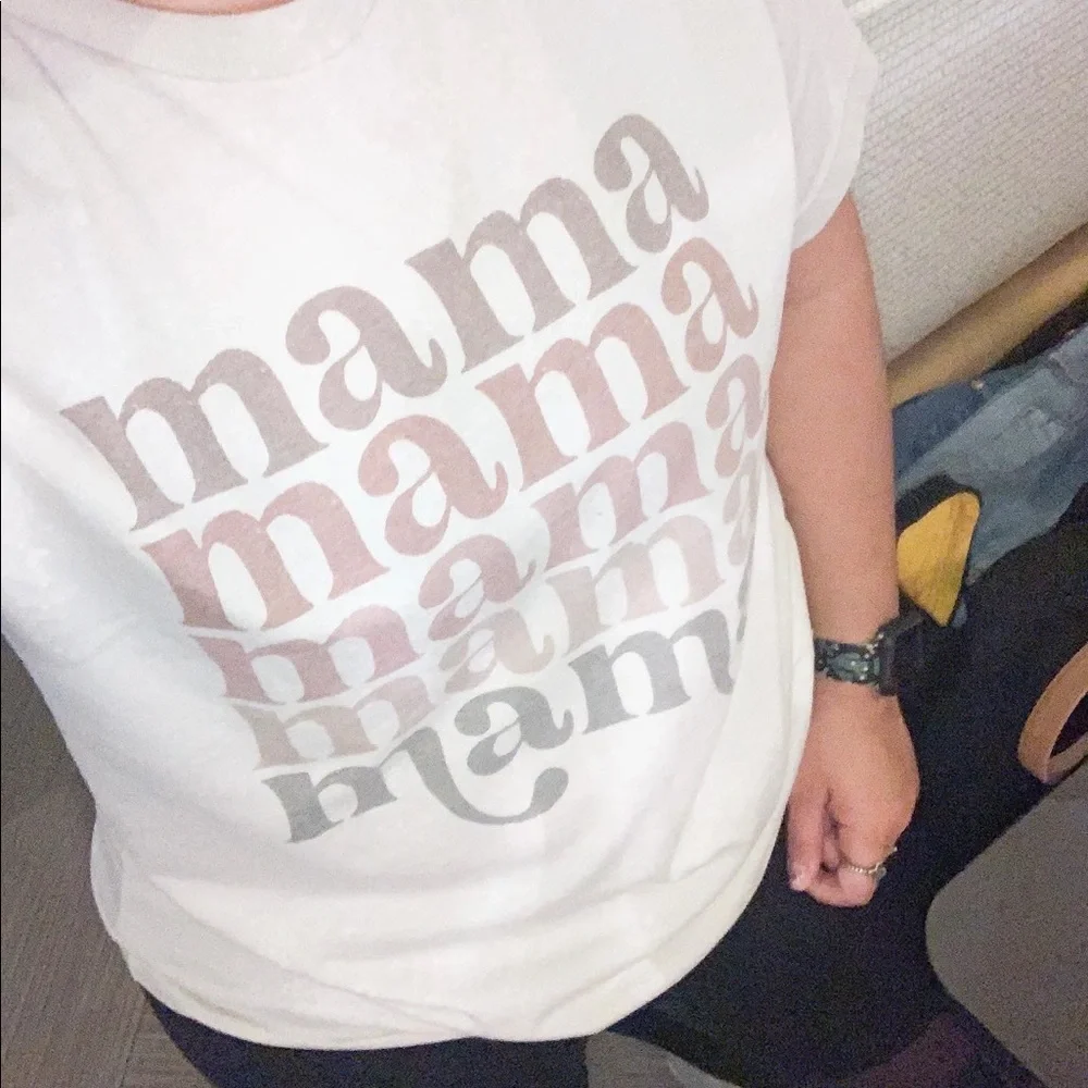 “High five mama tee” - Picture 3 of 4